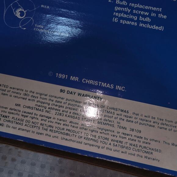 VINTAGE MR CHRISTMAS BELLS OF CHRISTMAS SET - Picture 7 of 8